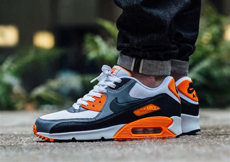 nike air max classic zwart orange|nike air max 90 easyon.